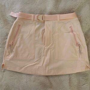 Outdoor voices belted cargo skirt